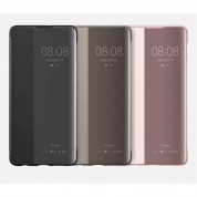 Huawei Smart View Flip Cover - оригинален кожен калъф за Huawei P30 (розов) 5