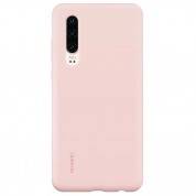 Huawei Silicone Case - оригинален силиконов (TPU) калъф за Huawei P30 (розов)