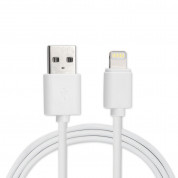 4smarts Basic Lightning Cable MFI - сертифициран lightning кабел (100 см.) за iPhone, iPad и iPod с Lightning вход (бял) (bulk)