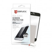 Displex Real Glass 10H Protector 3D Full Cover - калено стъклено защитно покритие за дисплея на iPhone 6S, iPhone 6 (черен-прозрачен) 1
