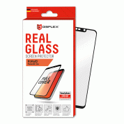 Displex Real Glass 10H Protector 3D Full Cover - калено стъклено защитно покритие за дисплея на Huawei Mate 20 Lite (черен-прозрачен)