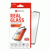 Displex Real Glass 10H Protector 3D Full Cover - калено стъклено защитно покритие за дисплея на Huawei Mate 20 (черен-прозрачен)