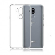 Ultra-Slim Case - тънък силиконов (TPU) калъф (0.3 mm) за LG G7 Thinq (прозрачен)