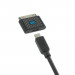 iGo Charge & Sync USB Cable - USB кабел за устройства с microUSB, miniUSB и 30-pin Dock порт (120 см) (черен) 2