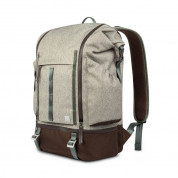 Moshi Captus Rolltop Backpack 45L  - елегантна и качествена раница за MacBook Pro 15 и лаптопи до 15 инча (бежов) 1