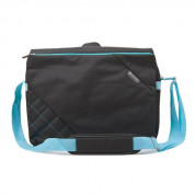 Platinet Notebook Bag 15.6 Messenger Collection - чанта с презрамка за преносими компютри до 16 инча (сив-син)