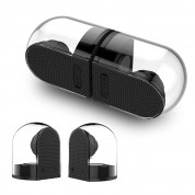 Ovevo D18 Tango Bluetooth Bluetooth V4.2 Speaker IPX5 Waterproof - безжичен водоустойчив Bluetooth спийкър с микрофон (прозрачен-черен)