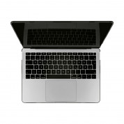 Artwizz Rubber Clip Case - качествен предпазен кейс за MacBook Air 13 (2018), MacBook Air 13 (2020), MacBook Air 13 M1 (2020) (черен) 3