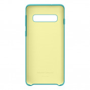Samsung Silicone Cover Case EF-PG973TG - оригинален силиконов кейс за Samsung Galaxy S10 (зелен) 2