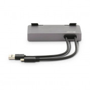 LMP Attach Hub - мултифункционален хъб за свързване на допълнителна периферия за iMac с USB-C (тъмносив) 2