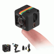 SQ11 Full HD Mini Camera - мини Full HD камера с микрофон за заснемане на видео и снимки (черен)