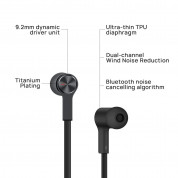 Huawei FreeLace Bluetooth Headset CM70-C - безжични Bluetooth слушалки с микрофон за мобилни устройства (черен)  1