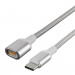 4smarts Magnetic USB-C to USB-C Cable GRAVITYCord Ultimate - USB-C кабел с магнитен накрайник за устройства с USB-C (180см) (сребрист) 3
