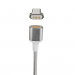 4smarts Magnetic USB-C to USB-C Cable GRAVITYCord Ultimate - USB-C кабел с магнитен накрайник за устройства с USB-C (180см) (сребрист) 5