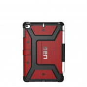 Urban Armor Gear Metropolis Folio Case - удароустойчив хибриден кейс от най-висок клас за iPad Mini 5 (2019) (червен-черен) 1