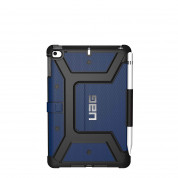 Urban Armor Gear Metropolis Folio Case - удароустойчив хибриден кейс от най-висок клас за iPad Mini 5 (2019) (син-черен) 1