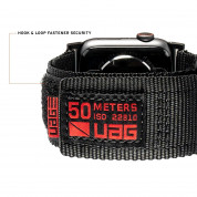 Urban Armor Gear Active Watch Strap - изключително здрава текстилна каишка за Apple Watch 38мм, 40мм, 41мм (черен) 3