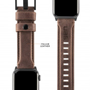 Urban Armor Gear Leather Strap for Apple Watch 38mm, 40mm, 41mm (brown) 6
