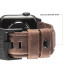 Urban Armor Gear Leather Strap - кожена (естествена кожа) каишка за Apple Watch 38мм, 40мм, 41мм (кафяв) 4