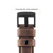 Urban Armor Gear Leather Strap - кожена (естествена кожа) каишка за Apple Watch 42мм, 44мм, 45мм (кафяв) 5