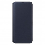 Samsung Wallet Cover EF-WA505PBEG - оригинален кожен кейс за Samsung Galaxy A50 (черен) 2