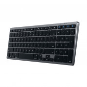 Satechi Slim Wireless Keyboard with Numeric Keypad - качествена алуминиева безжична блутут клавиатура за Mac (тъмносив) 2