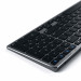 Satechi Slim Wireless Keyboard with Numeric Keypad - качествена алуминиева безжична блутут клавиатура за Mac (тъмносив) 5