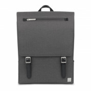 Moshi Helios Lite Designer Laptop Backpack - дизайнерска раница за Macbook Pro 13 и лаптопи до 13 инча (тъмносив)
