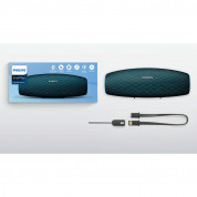 Philips EverPlay BT7900A - безжичен водоустойчив Bluetooth спийкър с микрофон (син) 6