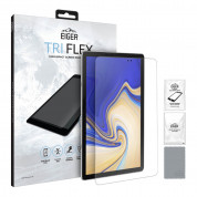 Eiger Tri Flex High Impact Film Screen Protector - качествено защитно покритие за дисплея на Samsung Galaxy Tab A 10.5 (2018) (прозрачен)