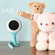 Lollipop Smart Wi-Fi-Based Baby Camera - иновативен WiFi бебефон с 4х зуум за iOS и Android (син) 2