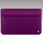 SwitchEasy Thins Black Ultra Slim Sleeve - неопренов калъф за MacBook Air 11 (модели от 2010 до 2015 година) (лилав) 4