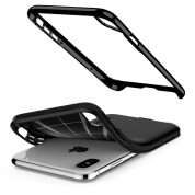 Spigen Neo Hybrid Case - хибриден кейс с висока степен на защита за iPhone XS Max (черен)  5