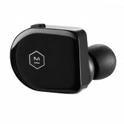 Master & Dynamic True Wireless Earphones MW07 - безжични Bluetooth слушалки с микрофон за мобилни устройства (черен-гланц)