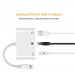 Lightning Ethernet Adapter - адаптер за свързване на жичен интернет (Ethernet), USB и зареждане на Lightning устройства 3