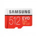 Samsung MicroSDXC 512GB EVO Plus UHS-I Memory Card U3, Class 10, 4K Ultra HD - MicroSDXC памет със SD адаптер за Samsung устройства (подходяща за GoPro) 1