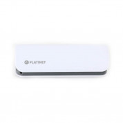 Platinet Power Bank Leather 2600mAh + microUSB cable - външна батерия 2600mAh за зареждане на мобилни устройства (бял) 3