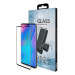 Eiger 3D Glass Full Screen Tempered Glass Screen Protector - калено стъклено защитно покритие с извити ръбове за целия дисплей на Huawei P30 (черен-прозрачен) 3
