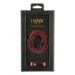 LAVAVIK Cross-Body Phone Purse with Card Compartment - кожен калъф с джоб и лента за врата за iPhone XS (червен) 3