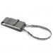 LAVAVIK Cross-Body Phone Purse with Card Compartment - кожен калъф с джоб и лента за врата за iPhone XS (сив) 1