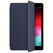 Apple Smart Cover - оригинално полиуретаново покритие за iPad 6 (2018), iPad 5 (2017) (тъмносин)  3