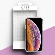 Case FortyFour No.1 Case - силиконов (TPU) калъф за iPhone XS, iPhone X (прозрачен) 2