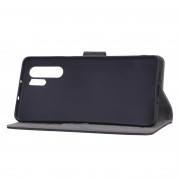 Case FortyFour No.11 Case - кожен калъф с поставка за Huawei P30 Pro (черен) 3