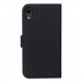 Case FortyFour No.11 Case - кожен калъф с поставка за iPhone XR (черен) 2