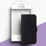 Case FortyFour No.11 Case - кожен калъф с поставка за iPhone XS, iPhone X (черен) 3