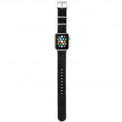 Incase Nylon Nato Band - текстилна каишка за Apple Watch 38мм, 40мм (черен)
