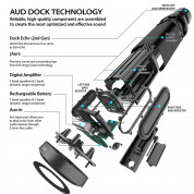 iLuv Aud Dock Portable Speaker for the 2nd Generation Amazon Echo Dot - Black 1