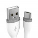 Satechi Flexible USB-C Charging Cable - гъвкав USB към USB-C кабел за устройства с USB-C порт (25 см.) (бял) 2