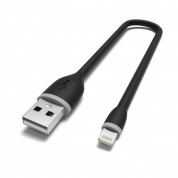 Satechi Flexible Lightning USB Cable - гъвкав USB кабел за iPhone, iPad и iPod с Lightning (черен) (25 см) 2