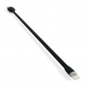 Satechi Flexible Lightning USB Cable - гъвкав USB кабел за iPhone, iPad и iPod с Lightning (черен) (25 см) 3